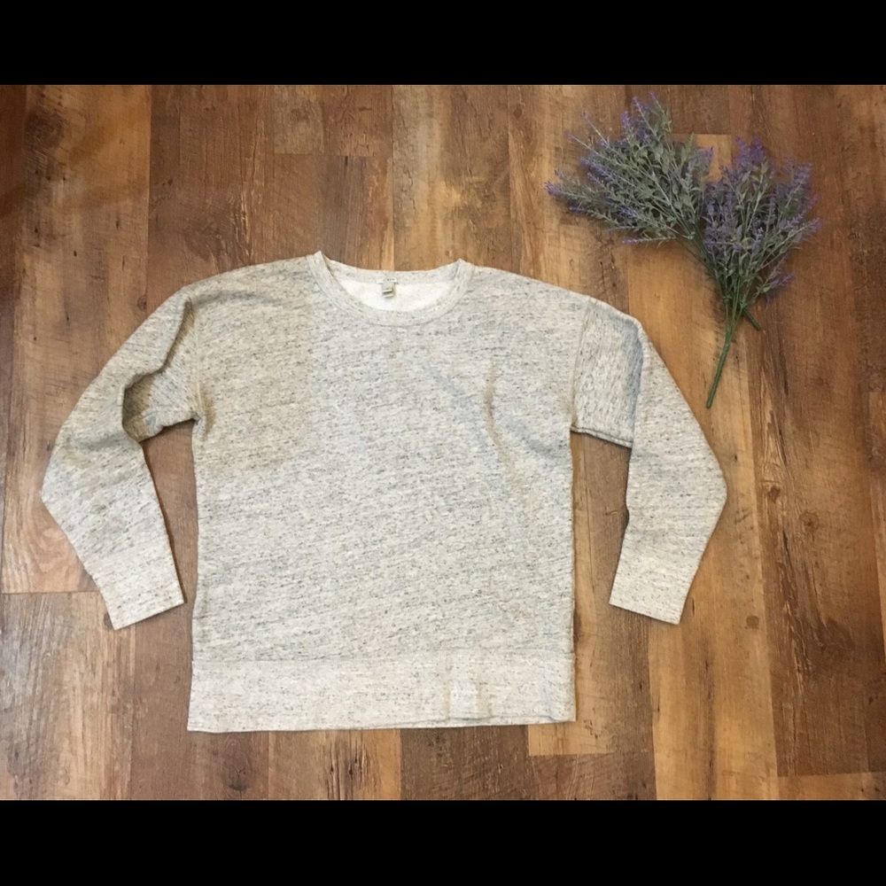 J.Crew grey sweatshirt